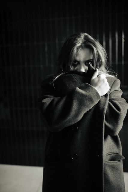 Городская среда Москвы, чёрно-белый кадр